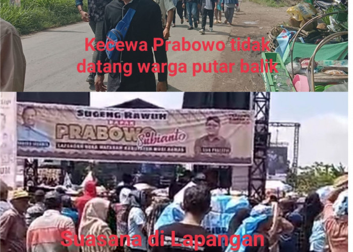 Warga Musi Rawas Kena Prank Kampanye Prabowo