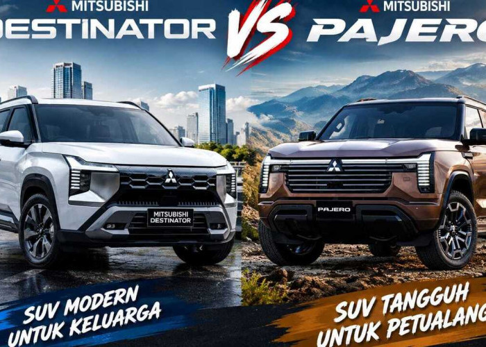 Desain Mitsubishi Destinator Bikin Bingung, Mirip Pajero? Ternyata Bedanya Jauh. 