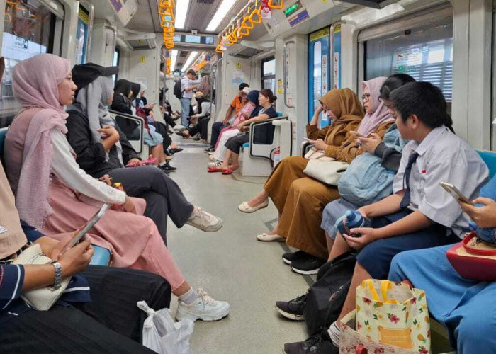 Hampir 20 Ribu Penumpang Gunakan LRT Sumsel Selama Libur Idul Adha 1447 H