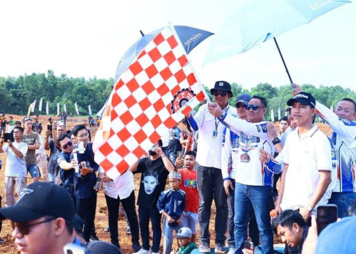 Sumsel Miliki Sirkuit Permanen Grasstrack, Gubernur Herman Deru Optimistis Lahirkan Crosser Andal