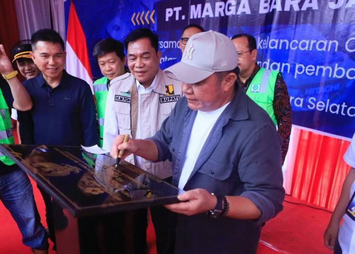 Herman Deru Resmikan Jalan Hauling MBJ, Tegaskan Angkutan Batu Bara Wajib Lewat Jalur Khusus