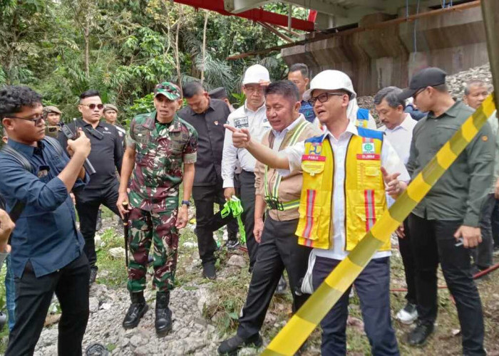 Asosiasi Pertambangan Bangun Kembali Jembatan Muara Lawai-B