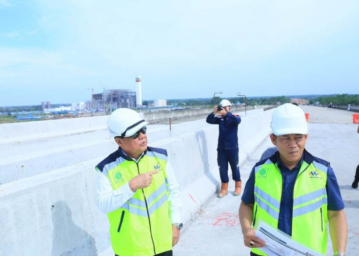 Wagub Cik Ujang Optimistis Jembatan Musi V Fungsional Saat Mudik Lebaran 2026