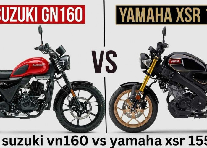 Yamaha XSR 155 vs Suzuki GN 160, Duel Teknologi Canggih Lawan Gaya Klasik? 