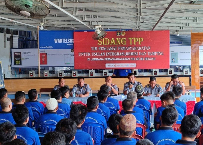 Lapas Sekayu Gelar Sidang TPP, Bahas Usulan PB dan CB Warga Binaan