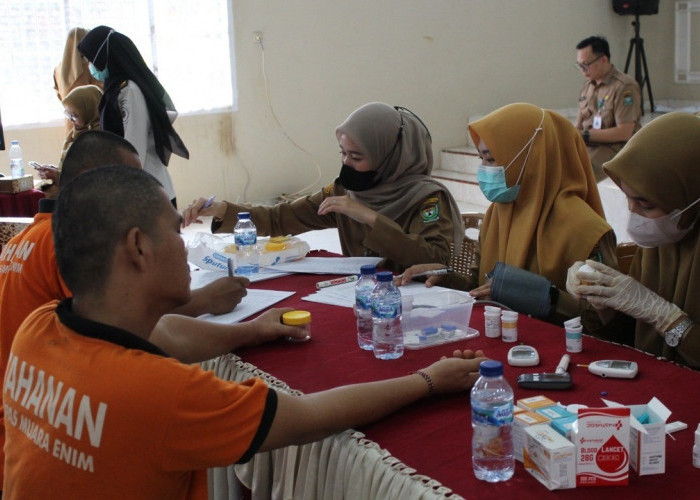 Cegah Penyakit Menular, Skrining Kesehatan Warga Binaan