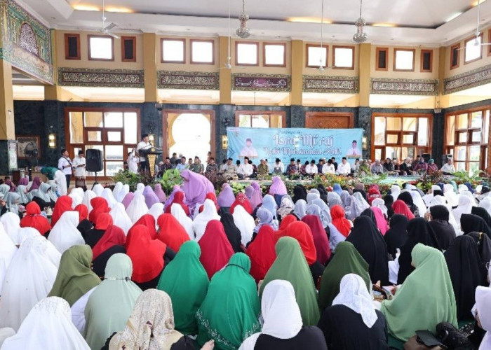 Isra Miraj di Masjid Darussaid, Pj Wali Kota Palembang Ajak Warga Jaga Shalat