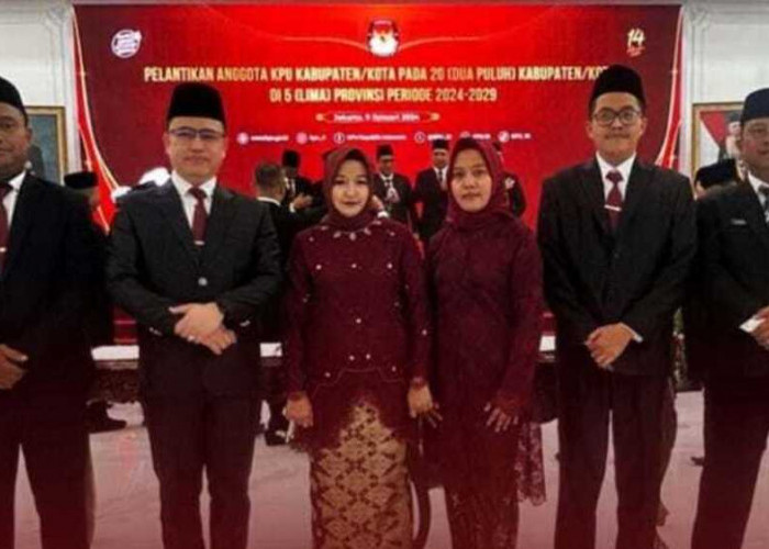5 Komisioner KPU Prabumulih Resmi Dilantik, Ketua DPRD : Jalankan Tugas Pokok dan Fungsi Dengan Profesional