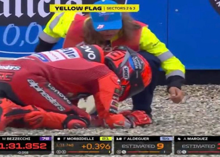 Marc Márquez Crash 2 Kali di Assen! Ini Penjelasan Lengkap soal Kecelakaan FP1 dan Sesi Practice