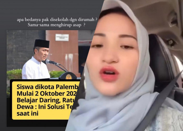 Selebgram Palembang Lagi-Lagi Viral! Remehkan Kabut Asap Lewat Ungguhan Story Instagram, Nitizen Geram