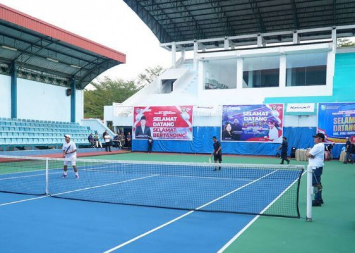 Suport Prestasi Atlet Tenis Sumsel, Herman Deru Buka Kejurnas Piala IMTC-Gubernur 2023 