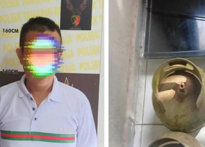 Curi Gas Hingga Daun Pintu, Pria di Tanjung Raja Ogan Ilir Diciduk Polisi