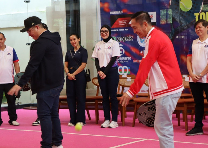 Ratu Dewa Apresiasi Turnamen Padel AMA Indonesia, Dorong Ekonomi dan Solidaritas Kemanusiaan