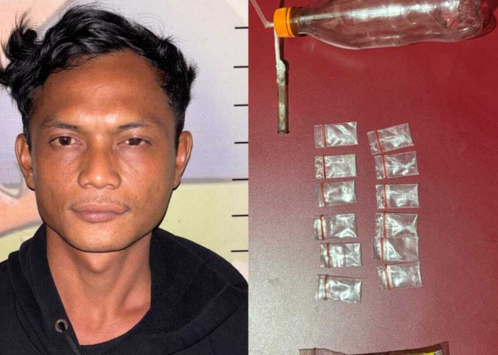 Tangkap Kurir, Satresnarkoba Prabumulih Gagalkan Peredaran 12 Paket Sabu-Sabu