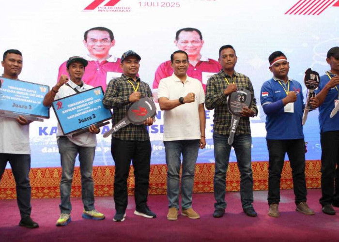 Wagub Cik Ujang Apresiasi Turnamen Gaple Kapolda Sumsel Cup 2025: Perkuat Sinergi dan Silaturahmi