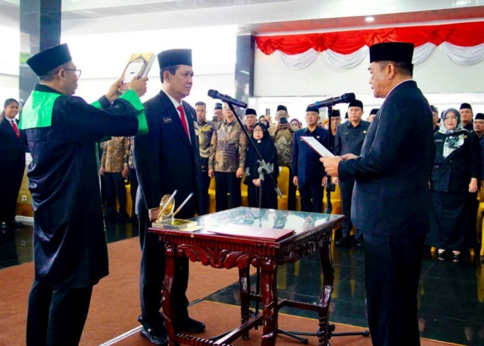 Tekankan Kekompakan dan Soliditas Hingga Integritas dan Profesionalisme dalam Pelantikan Pejabat Baru