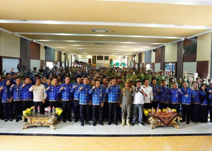 Wali Kota Prabumulih Pastikan 450 Anggota Linmas Ditanggung BPJS Ketenagakerjaan Mulai 2026