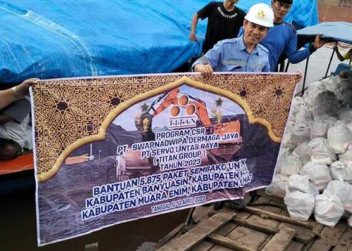 Titan Group Bagikan 5.875 Paket Sembako di Empat Kabupaten