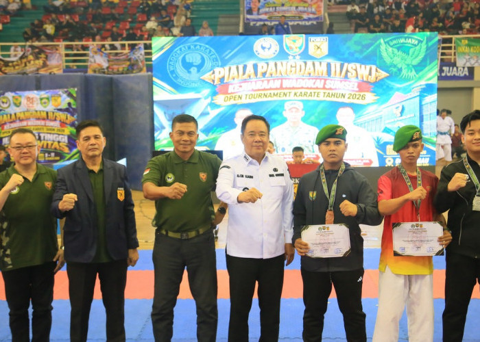Wagub Cik Ujang: Kejuaraan Karate Jadi Wadah Cetak Atlet Berprestasi dan Generasi Berkarakter