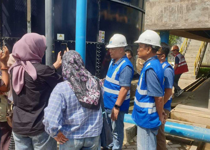 Tingkatkan Kualitas Air, Perumda Tirta Musi Kuras Reservoir IPA Sungai Lais