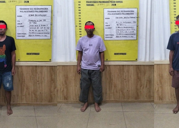 Ungkap Jaringan Narkoba Lintas Provinsi, 3 Tersangka Diamankan, 200 Gram Sabu Disita 