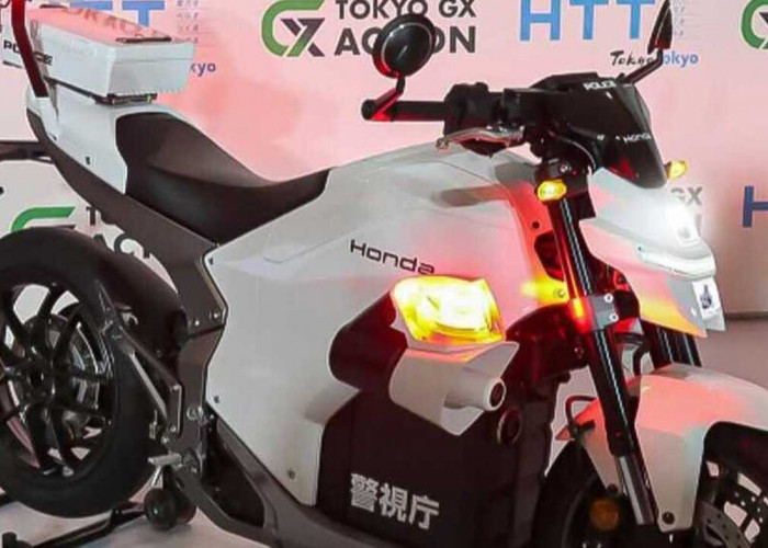 Sejarah Baru! Honda WN7 Police Jadi Motor Polisi Listrik Perdana Buatan Jepang