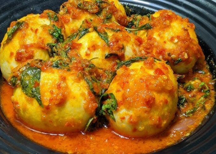 Telur Bumbu Kuning Kemangi, Hidangan Sederhana yang Kian Digemari Masyarakat