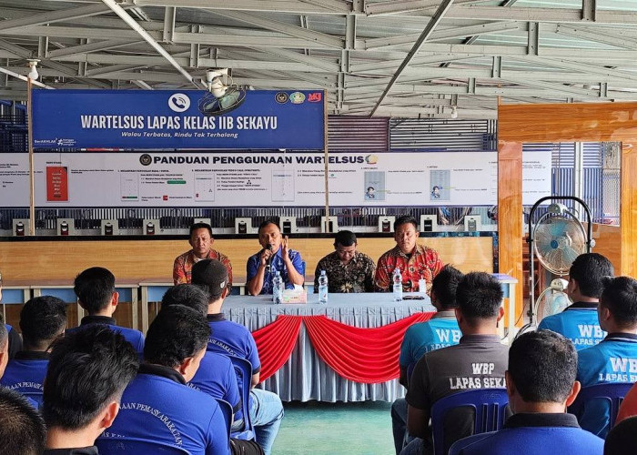 Kalapas Sekayu Berikan Pengarahan ke WBP, Tekankan Pentingnya Menjaga Keamanan dan Ketertiban