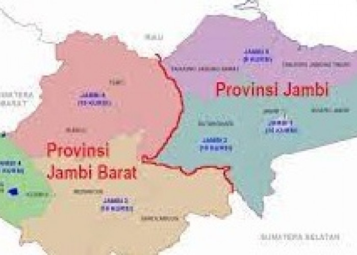 Bikin Heboh! FJB Usul Pembentukan Provinsi Jambi Barat Pemekaran Provinsi Jambi