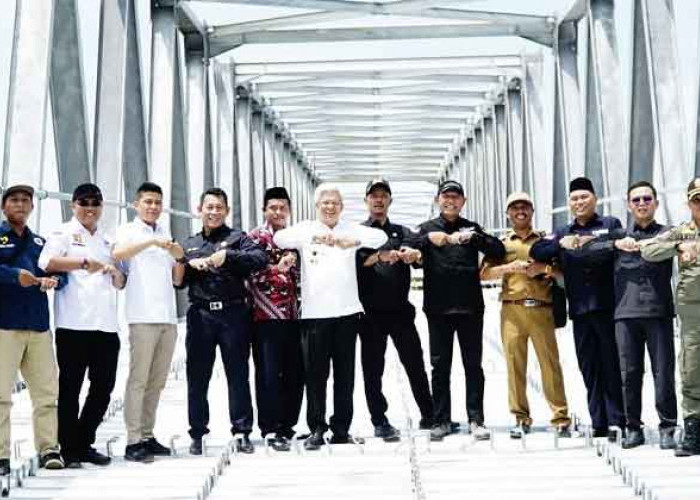 40 Tahun Dinantikan, HDMY Realisasikan Pembangunan Jembatan Air Sugihan  
