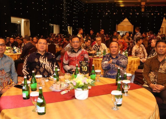 Kakanwil Kemenkum Sumsel Hadiri Acara Kenal Pamit Kapolda Sumsel