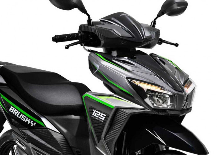 Kawasaki Brusky 125 Diduga Masuk Indonesia, Ancam Dominasi Skutik 125 cc?