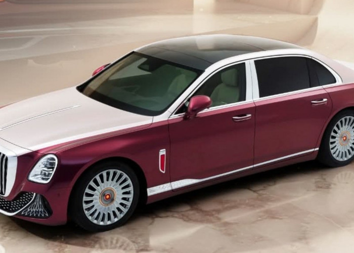 Bikin Rolls-Royce Ketar-Ketir, Hongqi Guoya Tampil Super Mewah