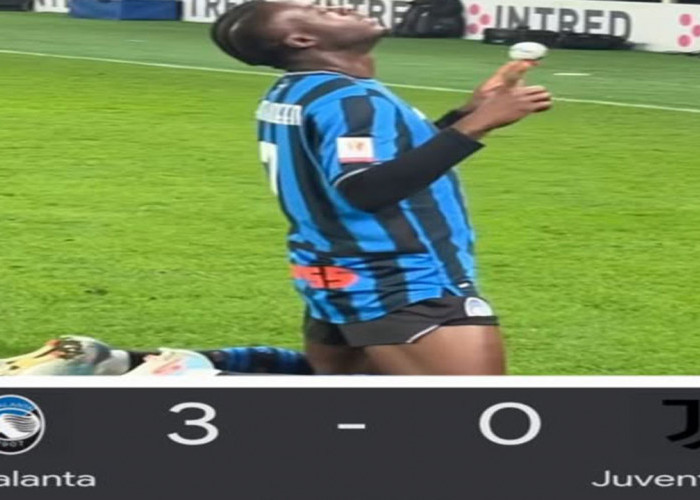 Hasil Atalanta vs Juventus 3-0: Juventus Tersingkir, Atalanta ke Semifinal Coppa Italia.