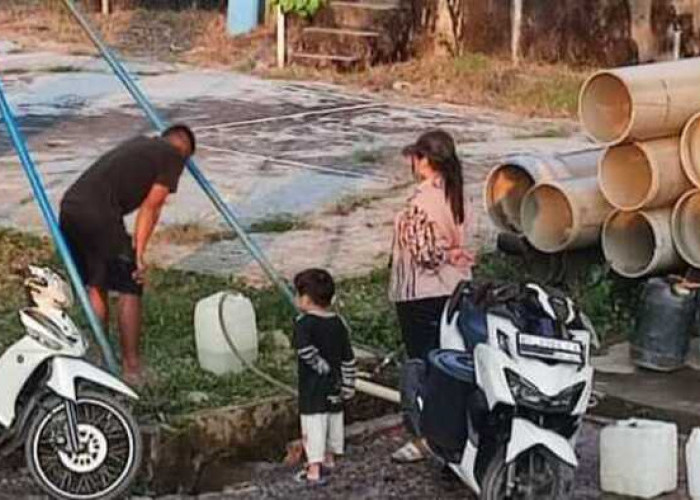 Warga Mulai Kesulitan Air Bersih, PDAM Tirta Prabujaya Berikan Bantuan Gratis