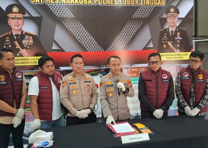 Pasutri Asal Rejang Lebong Ditangkap Edarkan 50 Pil Ekstasi di Lubuklinggau