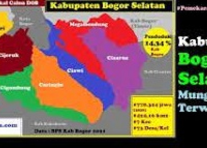 Usulan Kabupaten DOB Bogor Selatan Pemekaran Kabupaten Bogor Provinsi Jawa Barat Akankah Terwujud?