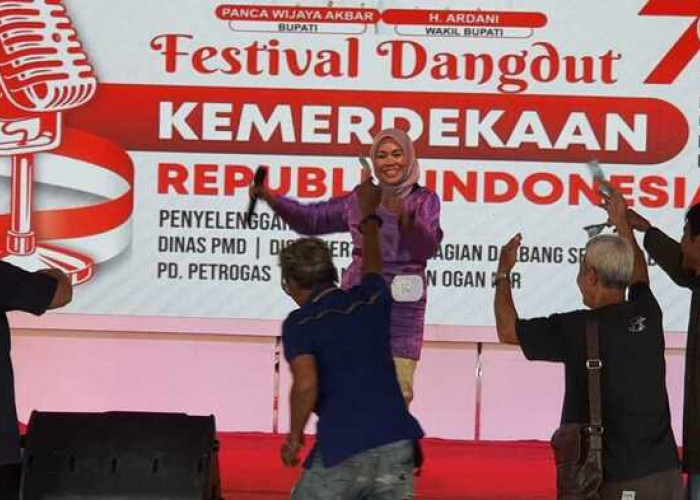 Wartawan Sumek.Co Raih Juara Dua Dalam Ajang Festival Dangdut Kemerdekaan RI Ke-78 Wakili PWI Ogan Ilir