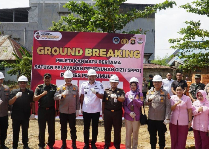 Polres Prabumulih Bangun Dapur SPPG, Target Layani 3.942 Pelajar