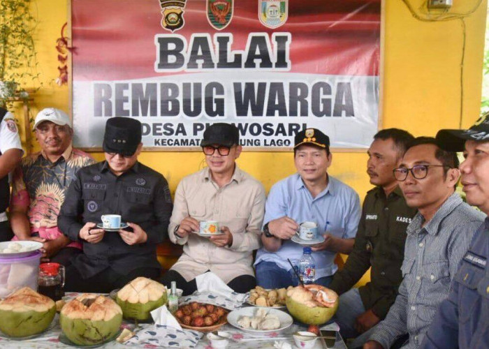 Pj Gubernur Elen Setiadi Dampingi Wamendagri Tinjau Saluran Irigasi Pertanian Di Kawasan Tanjung Lago Banyuasi