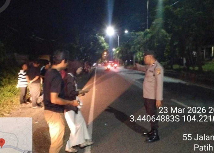 Dua Pelaku Begal Bersenjata Parang Beraksi di Jalan Sudirman Prabumulih, Korban Ditendang dan Diancam Sajam