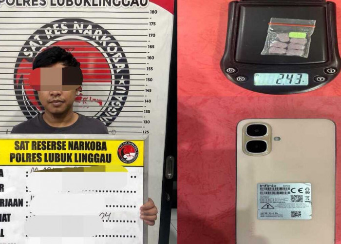 Ekstasi Berlogo LV dan Minion Beredar di Lubuklinggau, Polisi Ringkus Terduga Pengedar