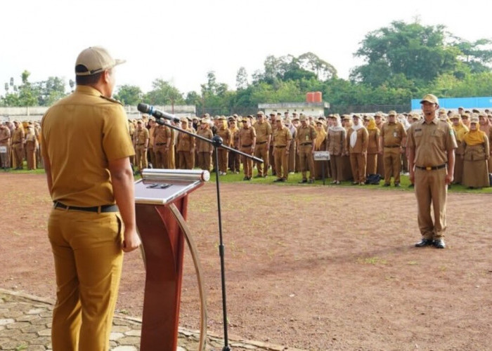 Pimpin Apel Perdana 2026, Franky Nasril Ingatkan ASN Prabumulih Disiplin, Profesional, dan Bijak Bermedsos
