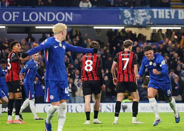Hasil Liga Premier Inggris: Chelsea 2-2 Bournemouth, The Blues Gagal Tembus Empat Besar.