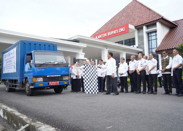 OKI Mart Keliling Sediakan Pangan Murah saat Ramadan