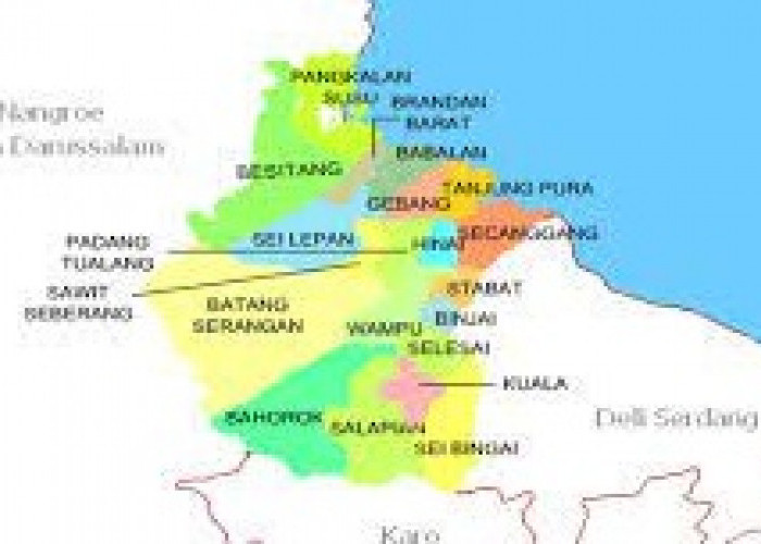 Kabupaten Daerah Otonomi Baru Pemekaran Kabupaten Langkat Provinsi Sumatera Utara, Ini Nama Kabupaten Barunya