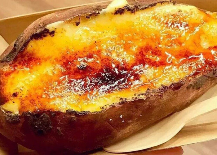 Ubi Creme Brulee: Inovasi Kuliner yang Menggugah Selera dari Ubi Ungu