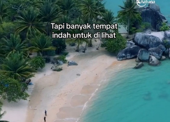 Seni Alam di Pantai Batu Kasah Natuna, Pesona Kecantikan di Belahan Bumi Indonesia