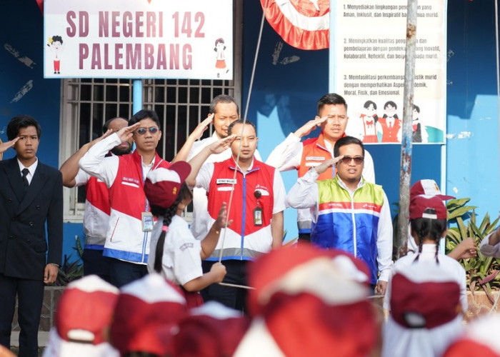  Merayakan Kemerdekaan RI ke-79: Pertamina Gelar Program Edukasi PEN 7.0 untuk Anak SD di Palembang