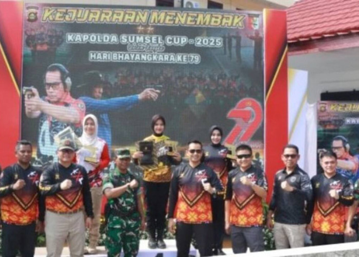 Bidikan Jitu Polwan OKU Raih Juara di Piala Kapolda Sumsel 2025